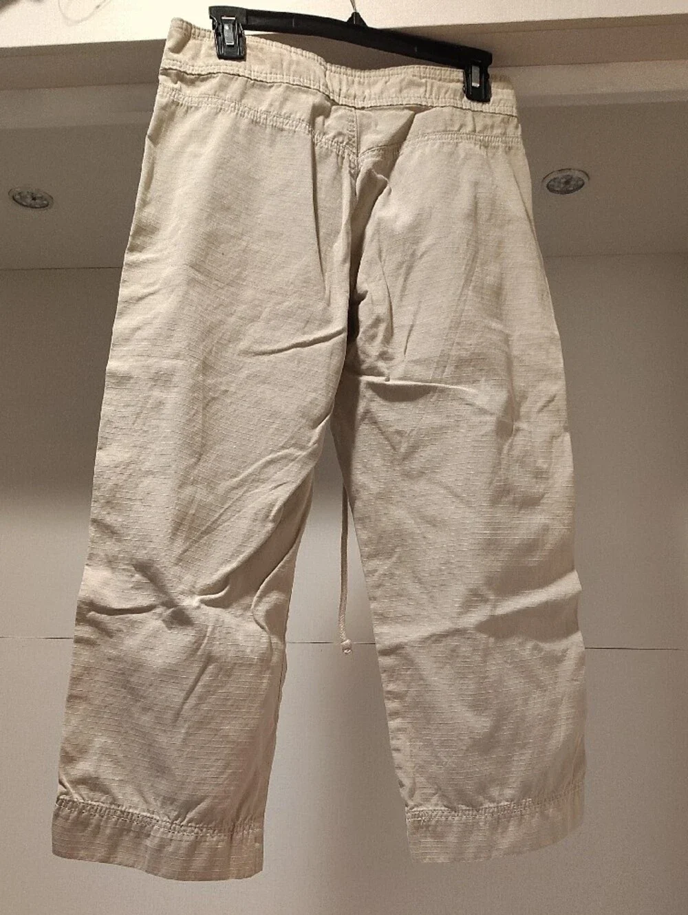 Levi's Men's Drawstring Chinos in Light Cream